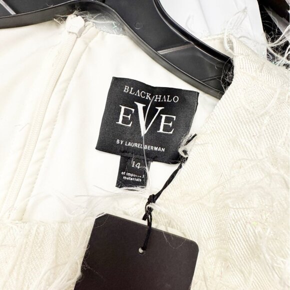 NWT Black Halo Chadwick Mini DressSize 14 - Picture 6 of 9